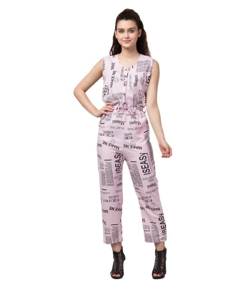 poly crepe jumpsuit