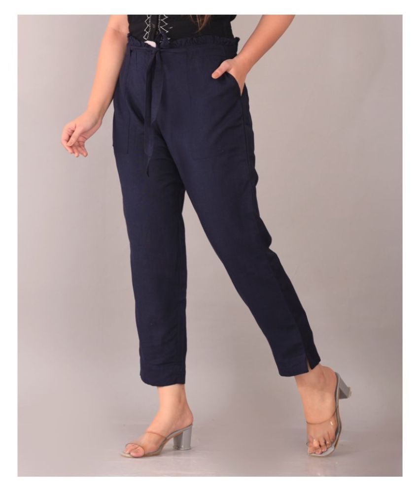 Buy Bawri Cotton Casual Pants  Single Online at Best Prices in India   Snapdeal