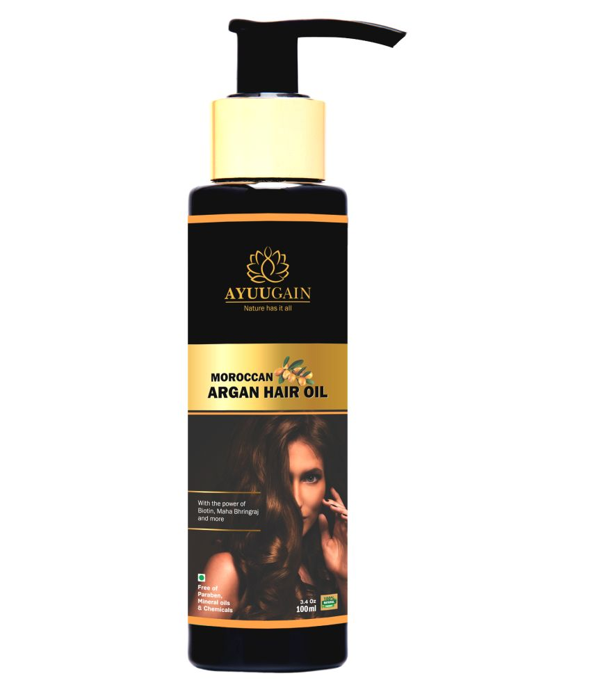 Ayuugain Moroccan Argan Oil For Hair Growth 100 Ml Buy Ayuugain Moroccan Argan Oil For Hair 9241