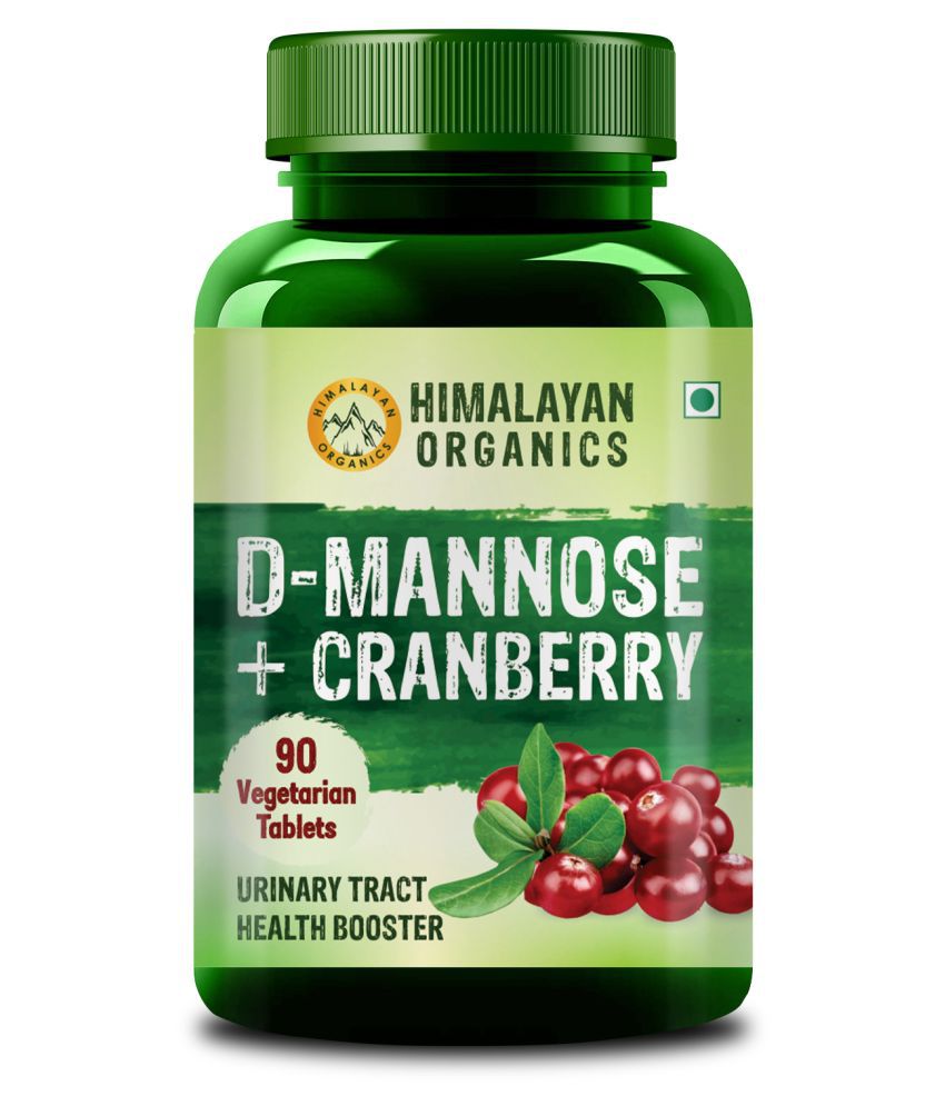     			Himalayan Organics D-MANNOSE + CRANBERRY  Supplement 90 no.s Multivitamins Tablets