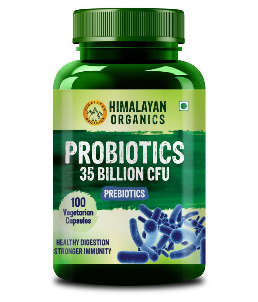     			Himalayan Organics Probiotics with 35 Billion CFU 100 no.s Vitamins Capsule