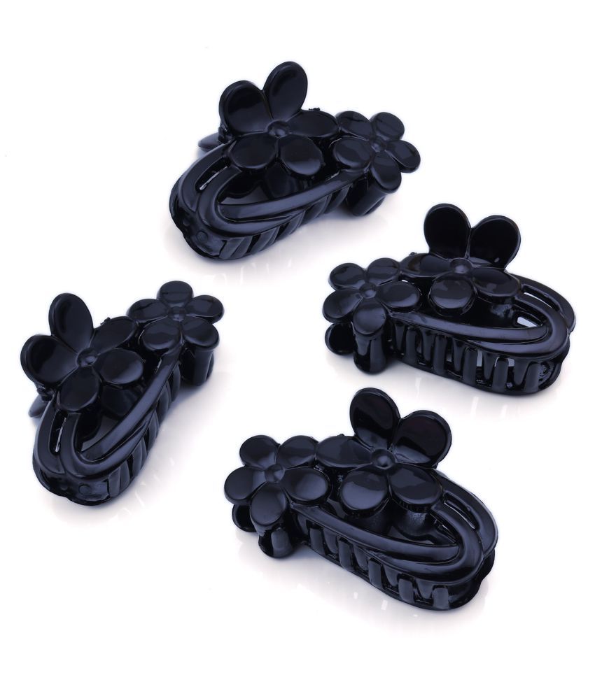     			Sukkhi Black Casual Hair Clip