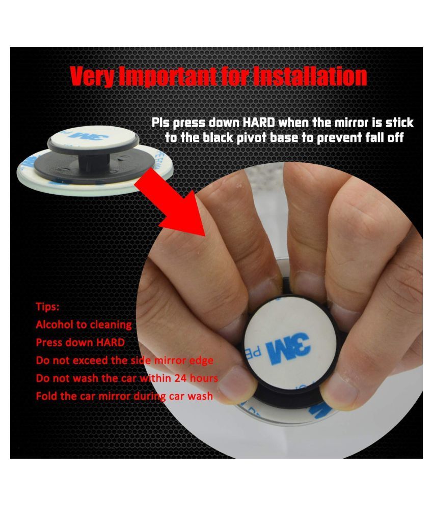 Gatih Side Mirror Visor Assorted Set of 2 Buy Gatih Side Mirror Visor