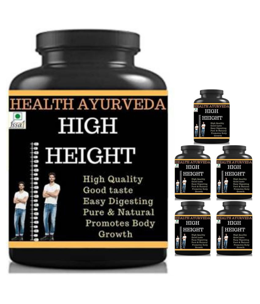     			Hindustan Herbal high height vanilla flavor 0.6 kg Powder Pack of 6