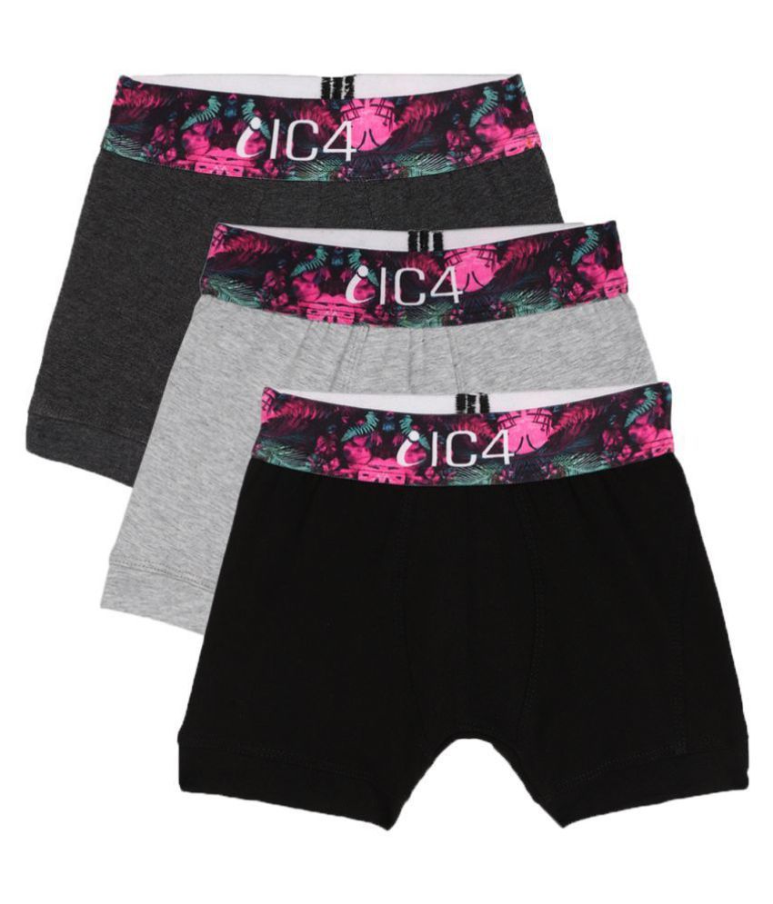     			IC4 Boy's Fashion Trunk Combo Pack of 3