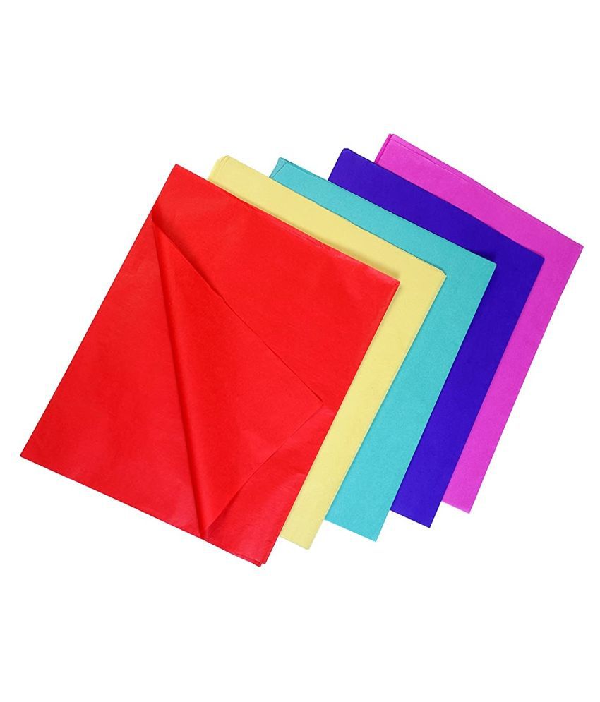     			PRANSUNITA - Other 120 Sheets Colored Tissue Paper Kite Making, Bulk Wrapping ( Pack of 1 )
