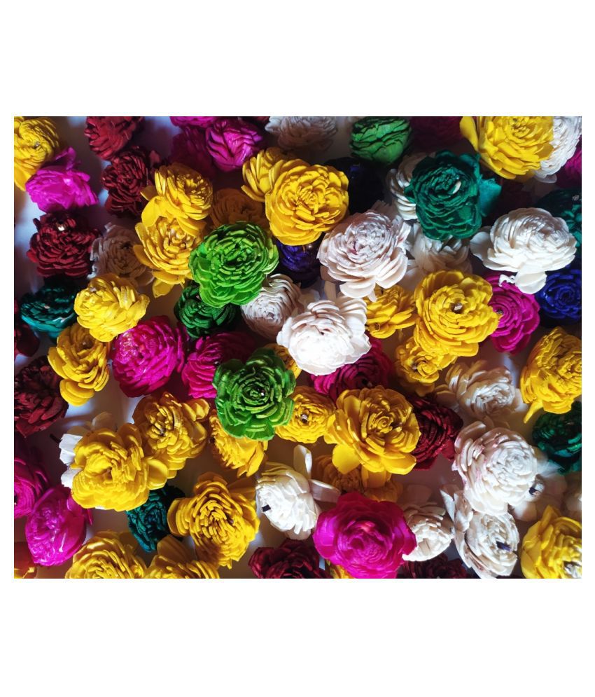     			Fab n Style Assorted Multicolour Artificial Flowers - Pack of 1