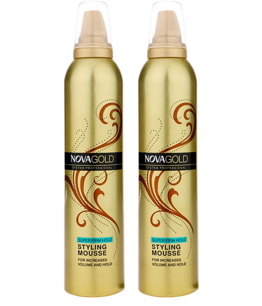 NOVA Gold Super Firm Hold long Lasting Mousse Hair Sprays 300 mL Pack of 2: Buy NOVA Gold Super Firm Hold long Lasting Mousse Hair Sprays 300 mL Pack of 2 at NOVA Gold Super Firm Hold long Lasting Mousse Hair Sprays 300 mL Pack of 2: Buy NOVA Gold Super Firm Hold long Lasting Mousse Hair Sprays 300 mL Pack of 2 at