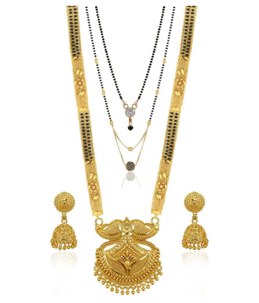     			Brass Gold-plated Jewel Set  (Gold)