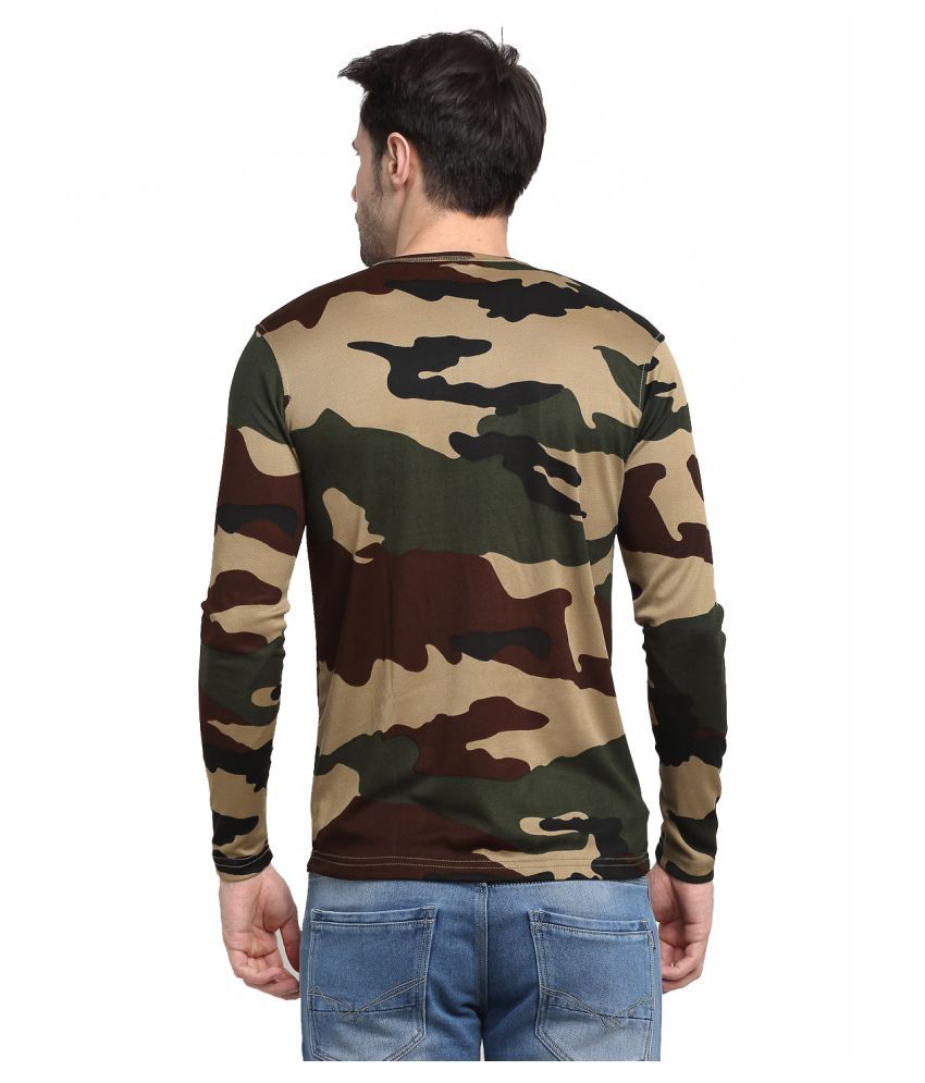 Armisto Military Green Drifit T-Shirt 