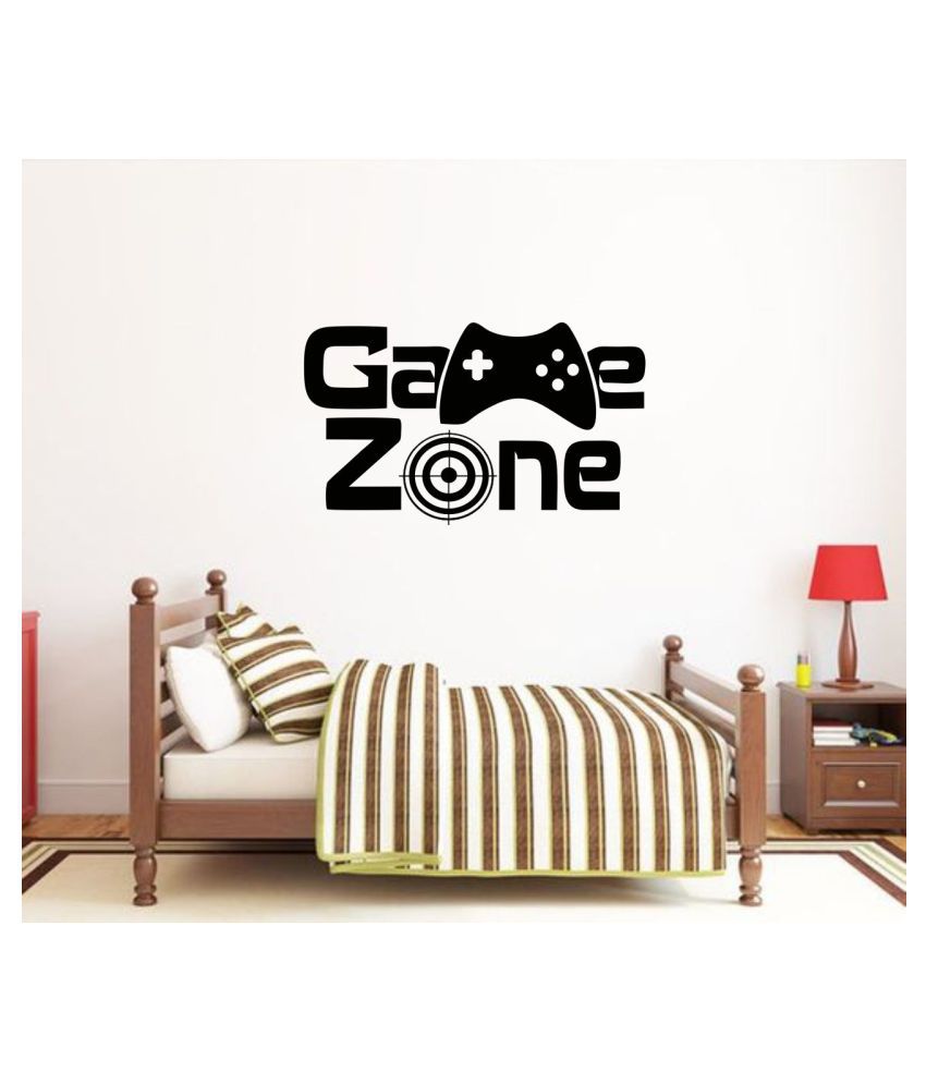     			Asmi Collection Game Zone Wall Stickers for Kids Room Sticker ( 40 x 66 cms )