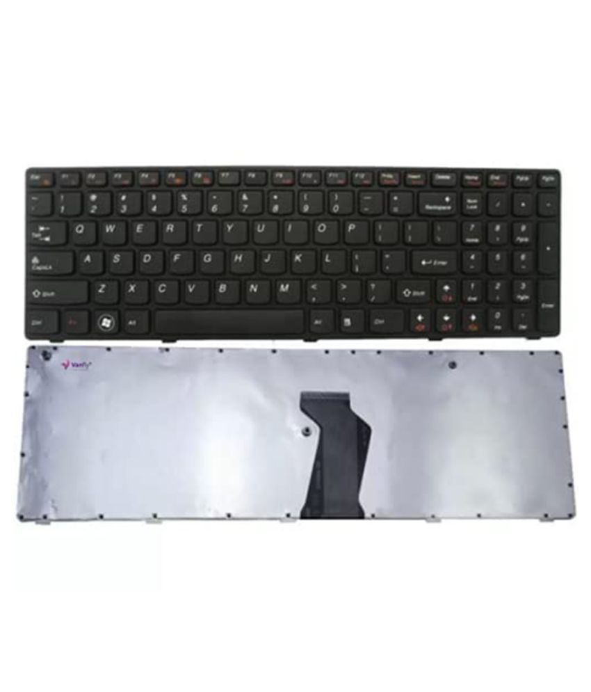 VANFLY Lenovo G570 G575 Black Inbuilt Replacement Laptop Keyboard