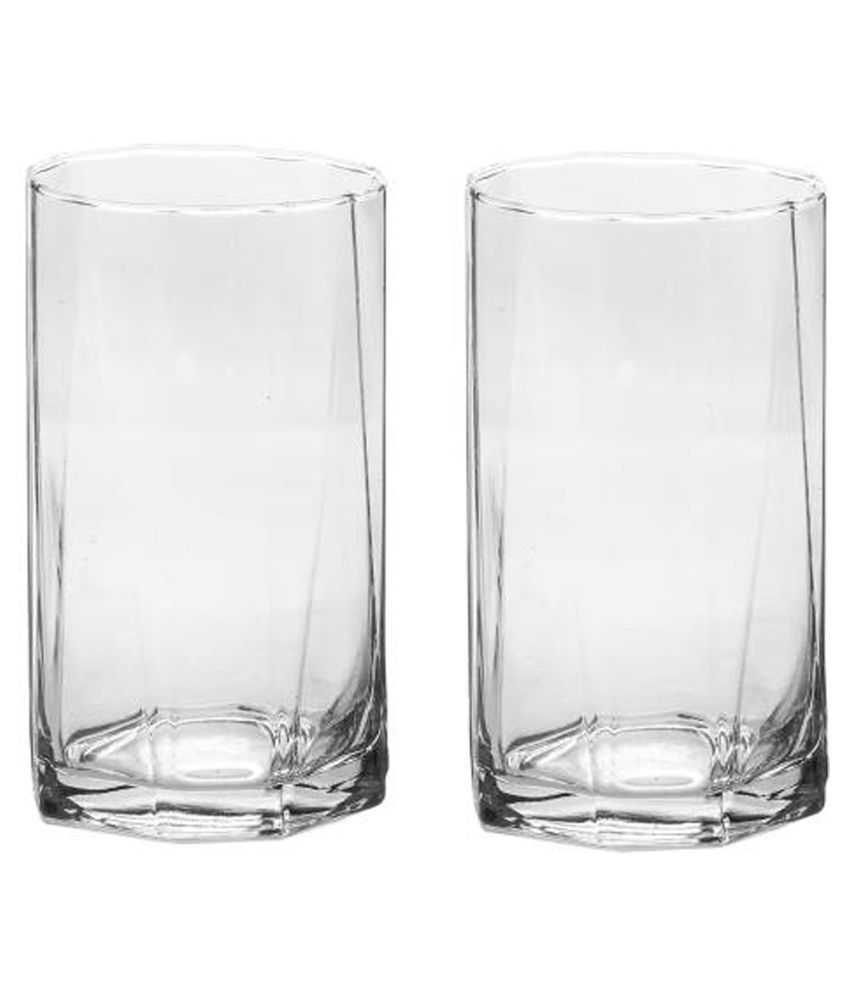     			Afast Glass Glasses, Clear, Pack Of 2, 210 ml