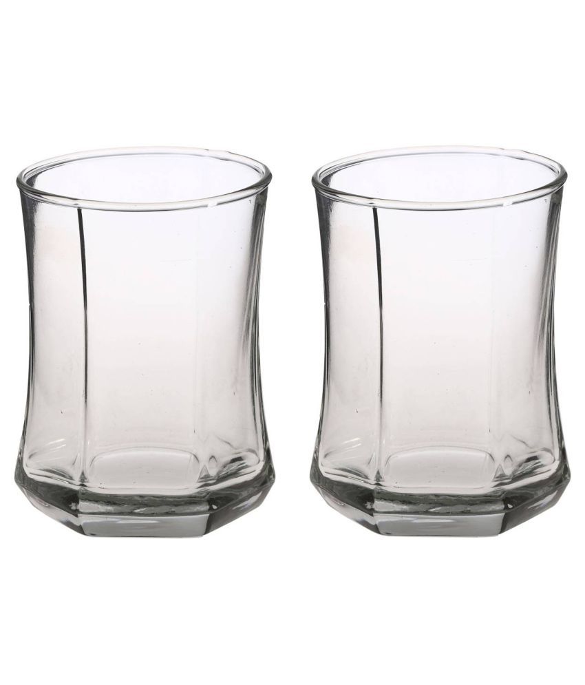     			Afast Glass Glasses, Clear, Pack Of 2, 250 ml