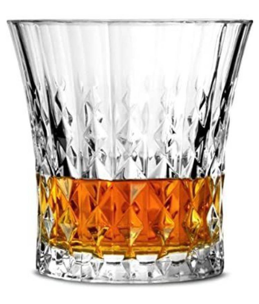     			Afast Glass Whisky Glass, Clear, Pack Of 1, 190 ml