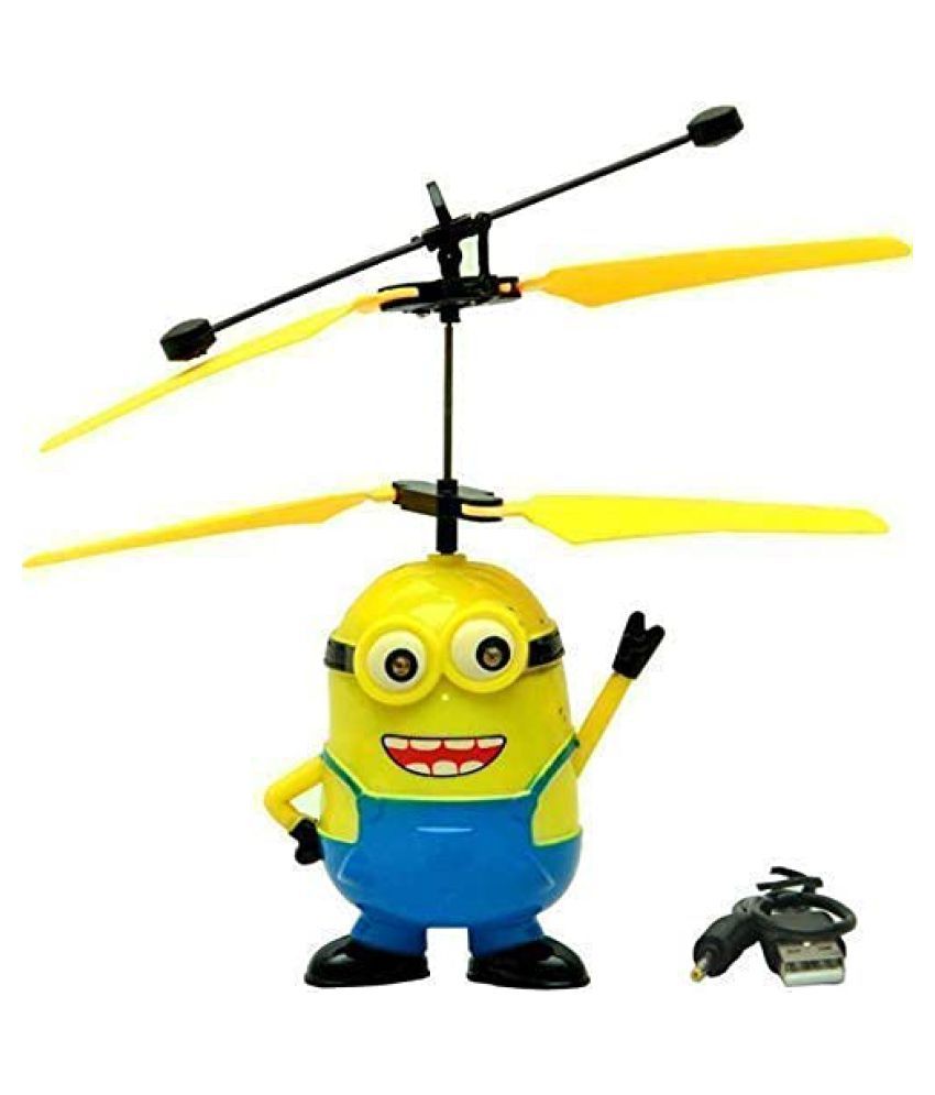 Induction Flight Electronic Radio RC Remote Control Minion Toy Charging