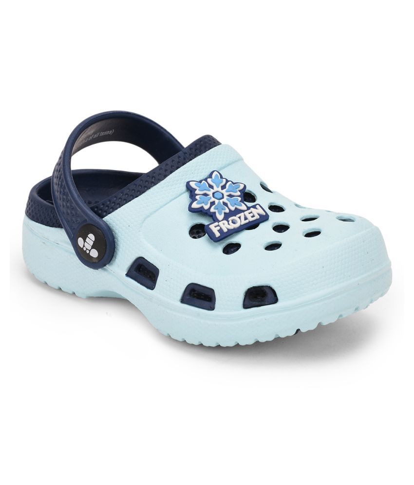 Frozen Kids Girls Sky Blue/Navy Moulds by toothless