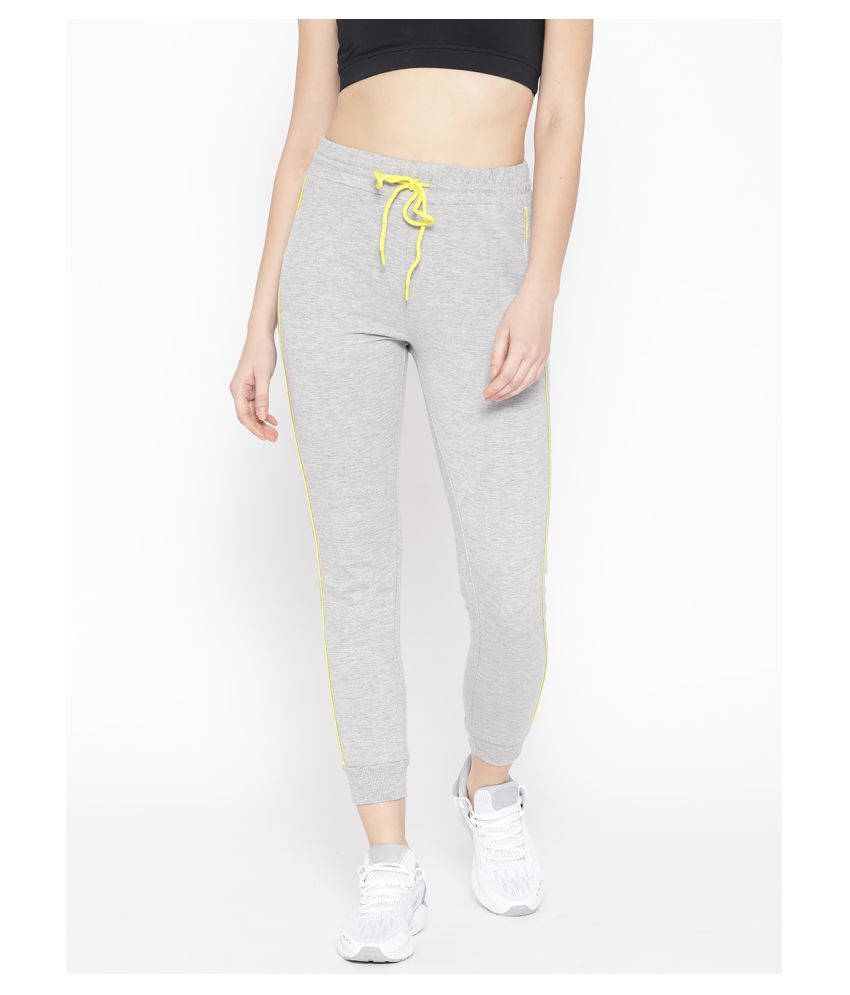     			OFF LIMITS Grey Polyester Joggers - Single