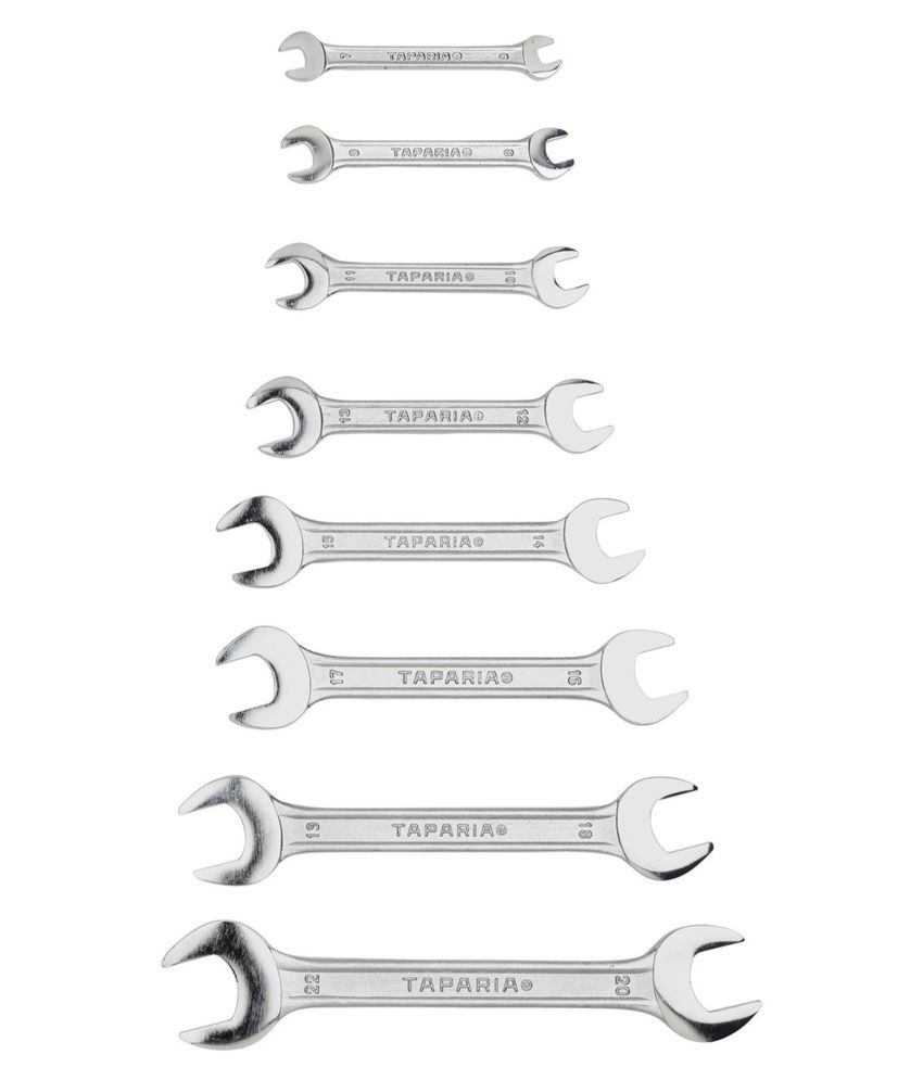 Taparia DEP-08 Socket Wrench Double Ended Spanner Set