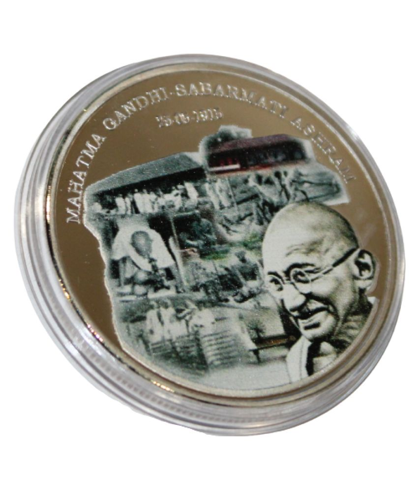     			newWay - 100 Years of Establishment of Sabarmati Ashram - Commemorative Coin 1 Numismatic Coins