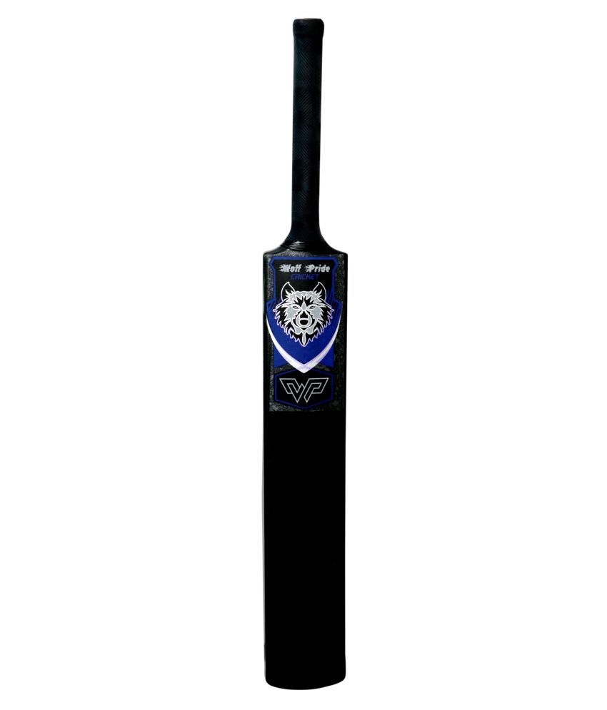 WOLF PRIDE PVC/Plastic Super Power Full Size Blue Cricket Bat (800-900g)