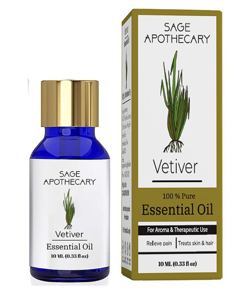 Sage Apothecary Vetiver Essential Oil(10ML)