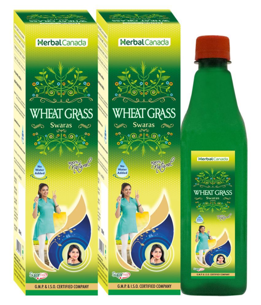     			Herbal Canada Wheat Grass Liquid 1 l Pack Of 2