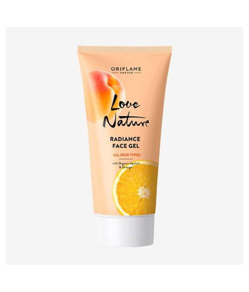     			LOVE NATURE Radiance Face Gel with Organic Apricot & Orange Cleanser 50 mL