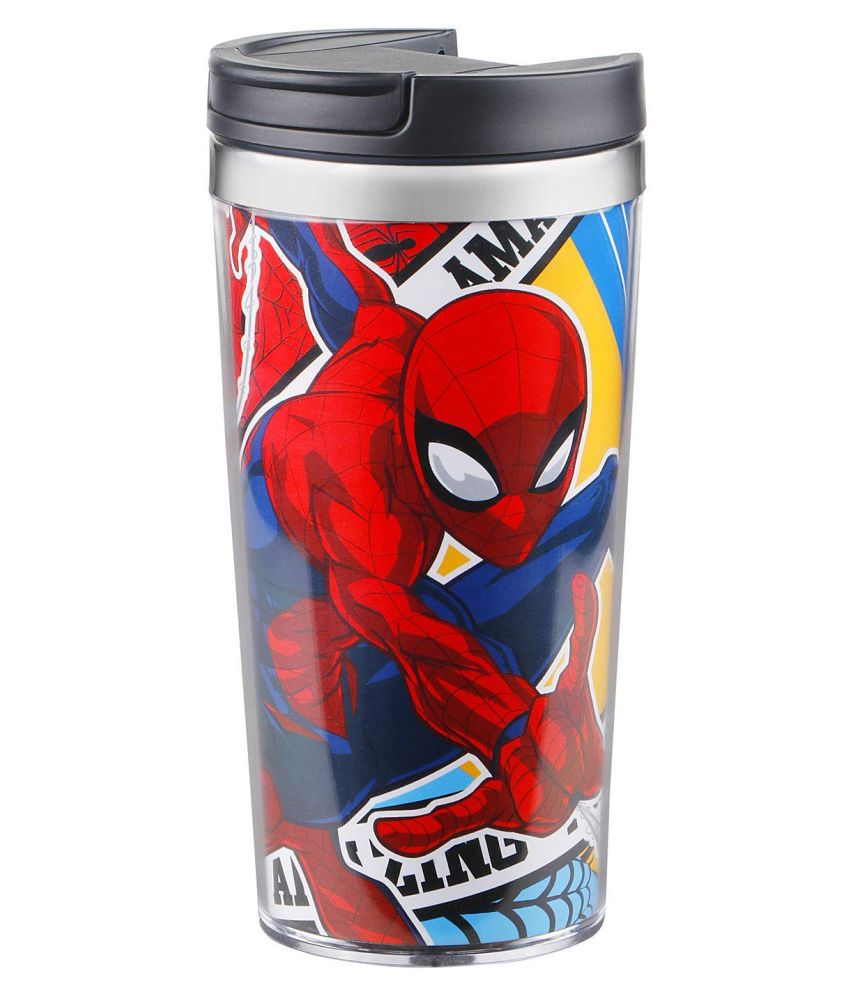     			SKI Homeware Turbo Inner Steel Coffee Mug / Glass - Spiderman