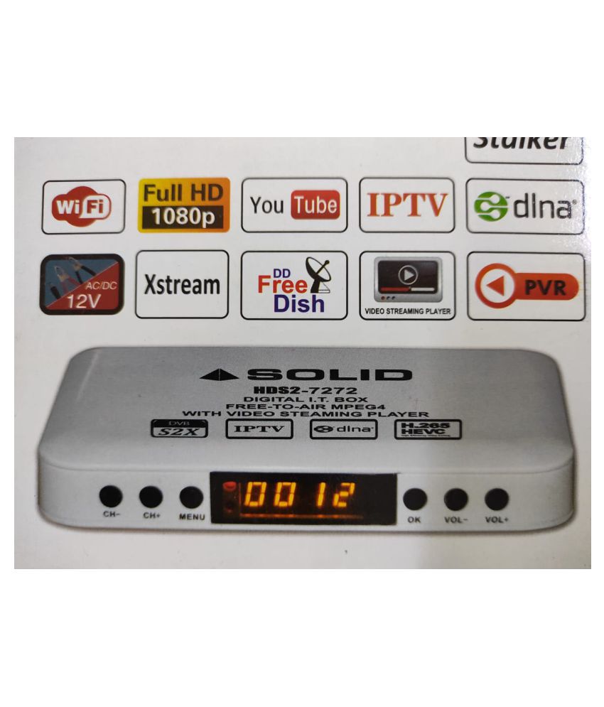     			Solid HDS2X-7272 Set Top Multimedia Player