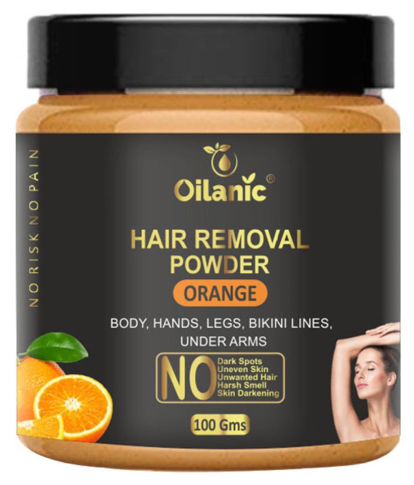 Oilanic Orange Hair Removal Powder Pre Wax Powder 100 gm: Buy Oilanic Orange  Hair Removal Powder Pre Wax Powder 100 gm at Best Prices in India - Snapdeal