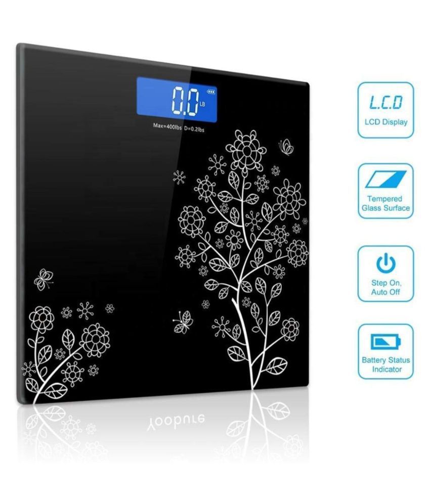     			Rudrax Digital Bathroom Weighing Scales Weighing Capacity - 150 Kg