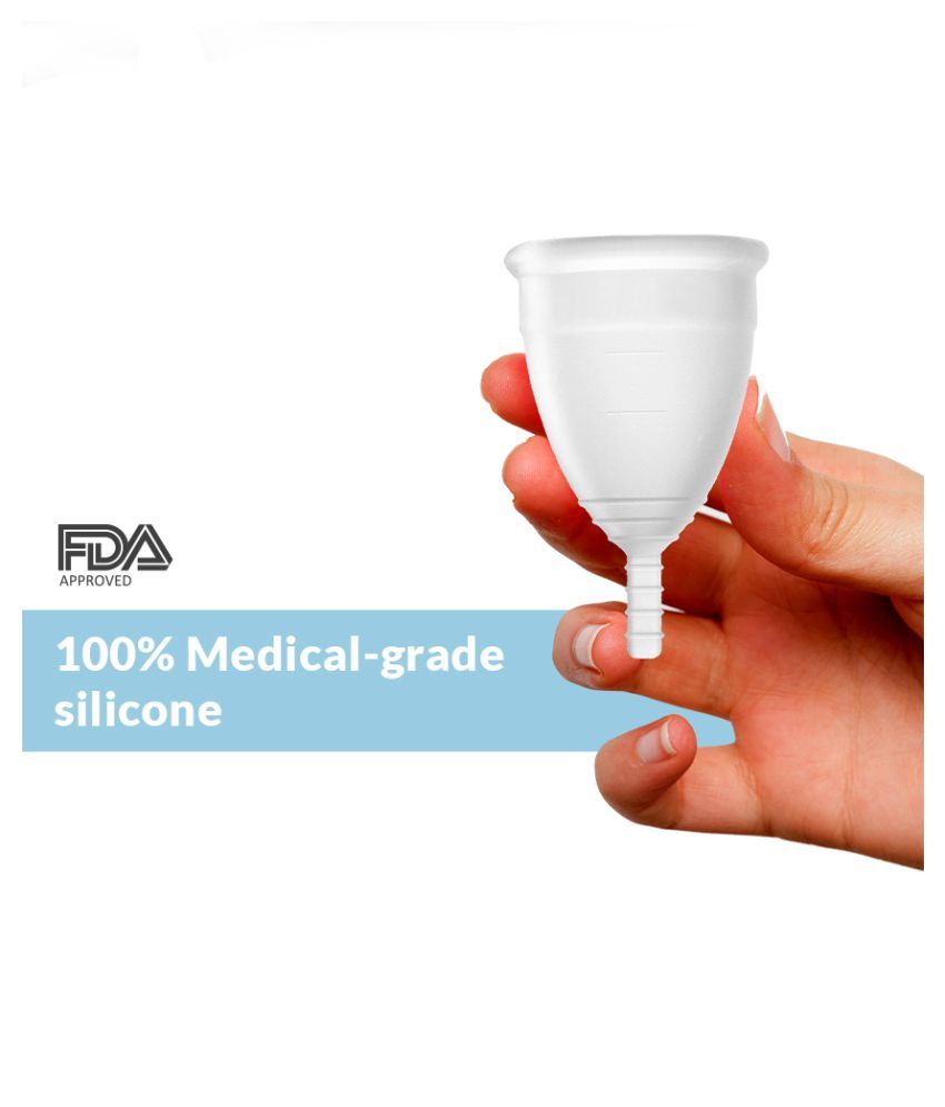 Sirona Reusable Menstrual Cup with Medical Grade Silicon Small (1