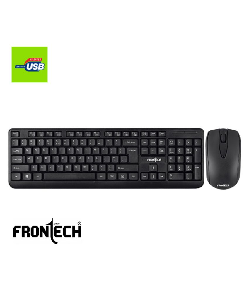 frontech wireless keyboard and mouse price