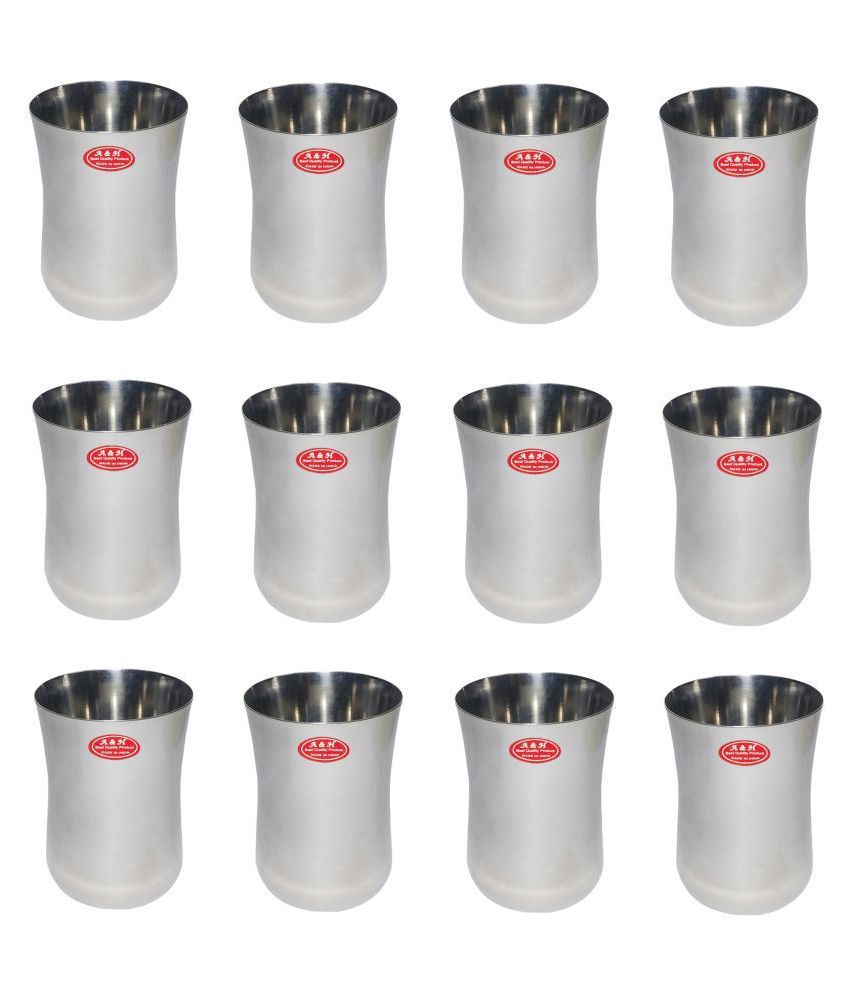     			A & H ENTERPRISES Stainless Steel 250 ml Glasses