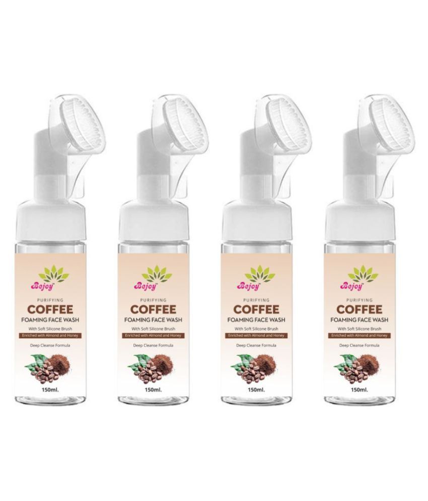     			BEJOY  Coffee Foaming Face Wash Face Wash 600 mL Pack of 4