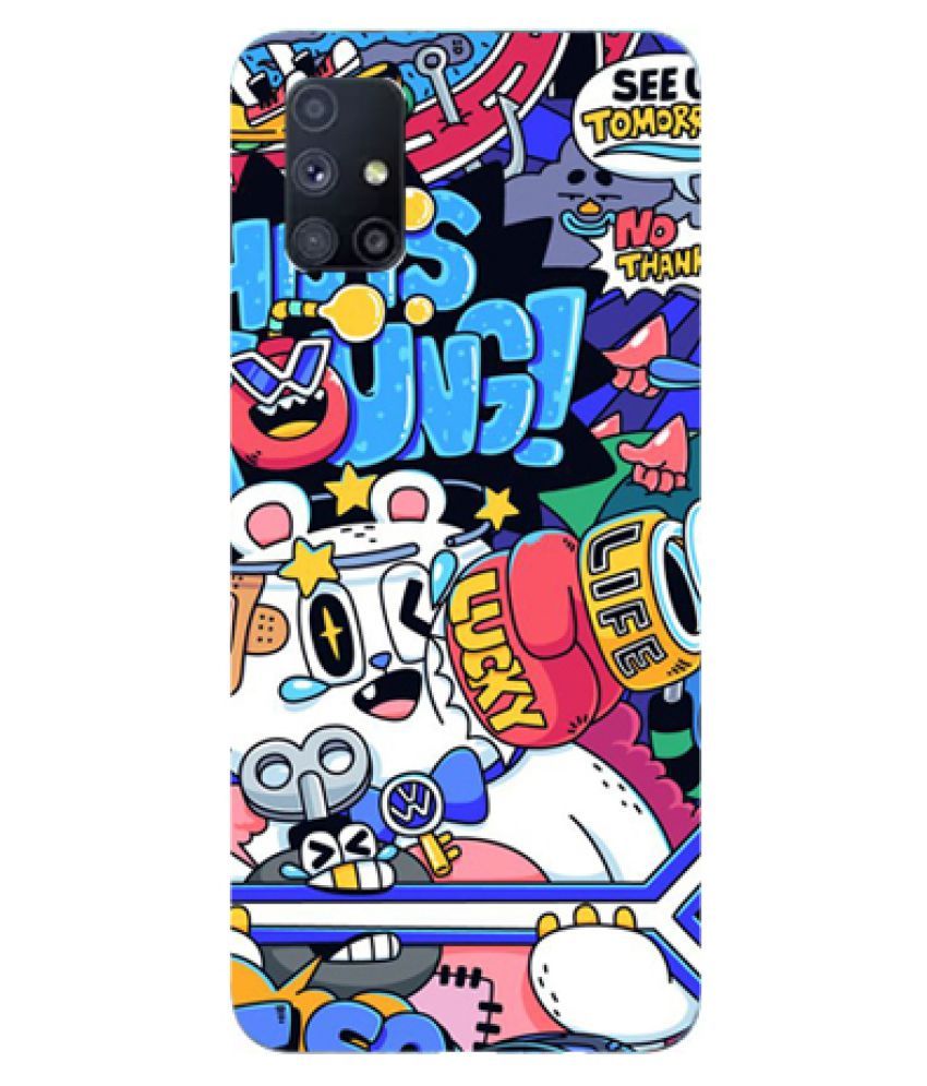     			Samsung Galaxy A51 Printed Cover By My Design Multi Color