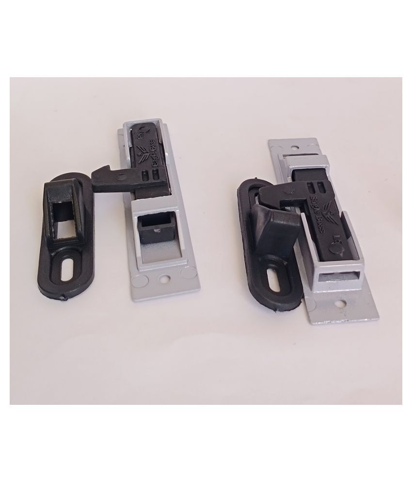 Buy Aluminium Sliding Window Concealed Lock (2 Pcs) (Gray) Online at