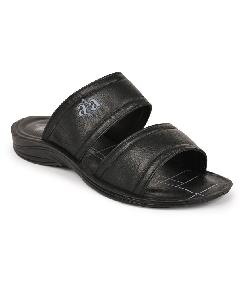     			Liberty Black Flip Flops