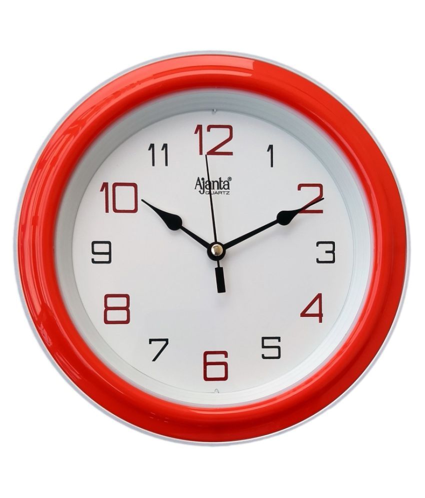 Ajanta Circular Analog Wall Clock 5057 ( 25 x 4 cm ) Buy Ajanta Circular Analog Wall Clock 5057