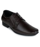 Liberty Derby Artificial Leather Brown Formal Shoes