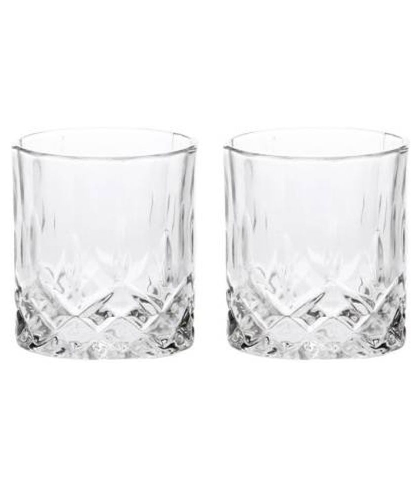     			Somil Whisky  Glasses Set,  200 ML - (Pack Of 2)