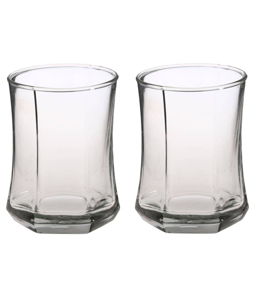     			Somil Water/Juice  Glasses Set,  280 ML - (Pack Of 2)