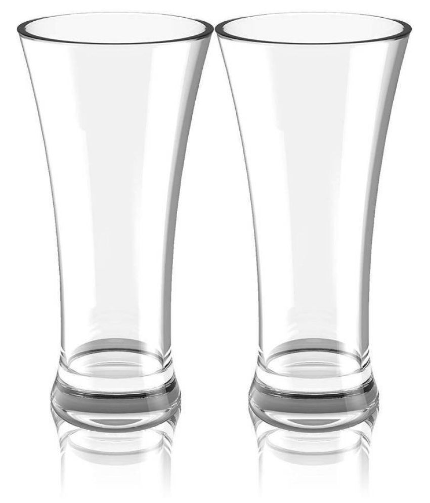     			Somil Glass Drinking Glass, Transparent, Pack Of 2, 250 ml