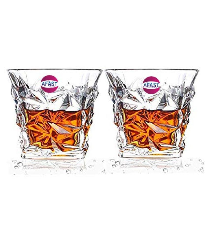     			Somil Whisky  Glasses Set,  250 ML - (Pack Of 2)