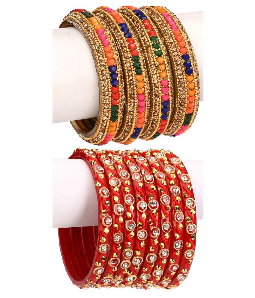     			Somil Designer Wedding Fancy Glass Bangle Set For Party, Marriage, Function And Daily Use