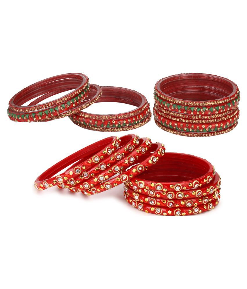     			Somil Designer Wedding Fancy Glass Bangle Set For Party, Marriage, Function And Daily Use