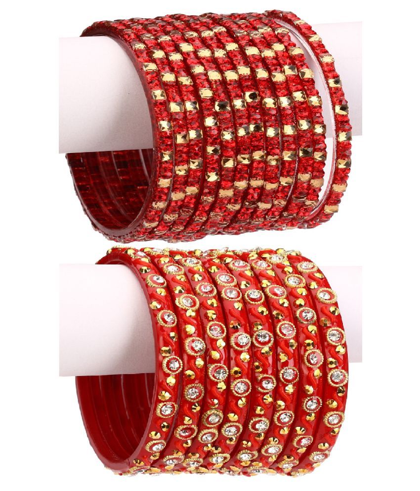     			Somil Designer Wedding Fancy Glass Bangle Set For Party, Marriage, Function And Daily Use