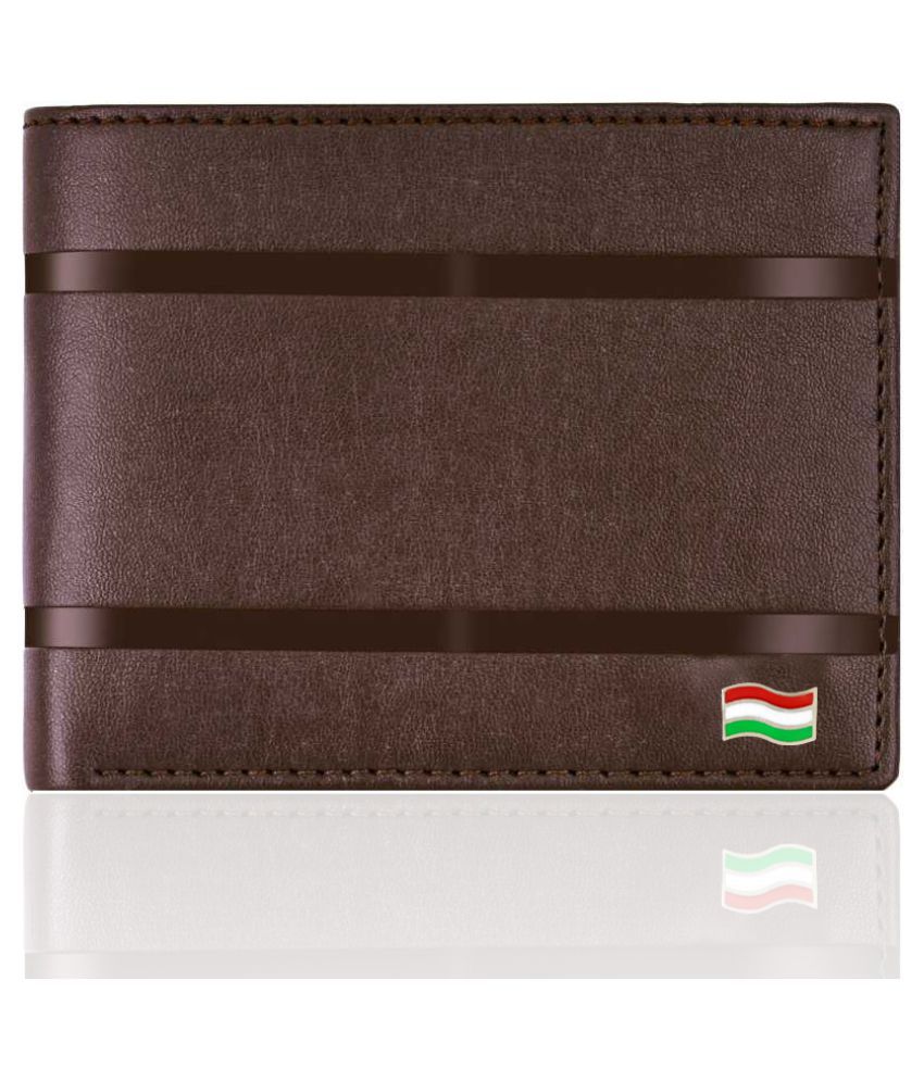     			HAMT - Brown Leather Men's Regular Wallet ( Pack of 1 )