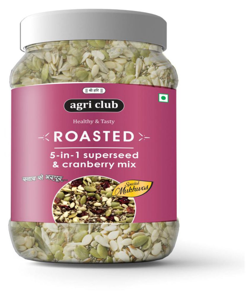     			Agri Club Roasted 5-in-1 Superseed & Cranberry Mix (250g)